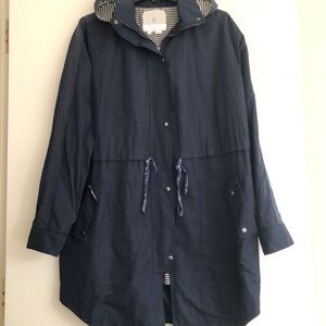 hei hei navy spring rain coat